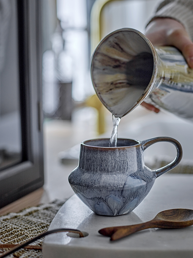 Bessie Κούπες, 300 ml, μπλε, 4 τμχ