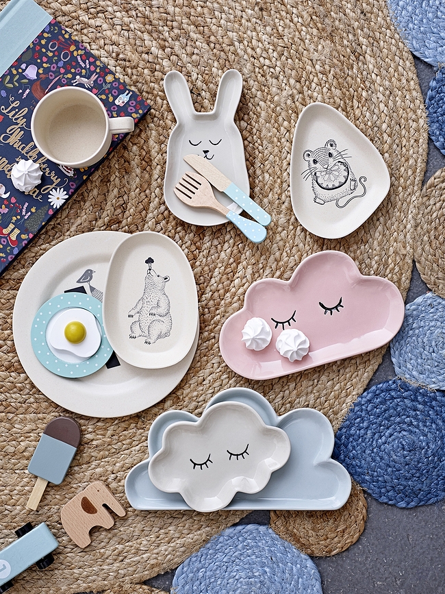 Bianca Animal Set Animaux, en bois, Set 8 pièces