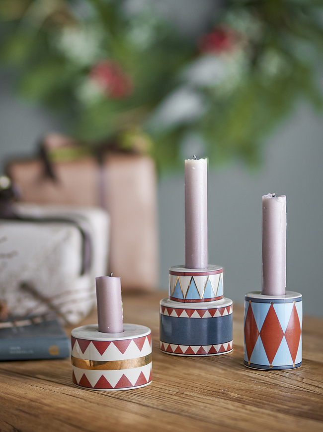 Bitja Bougeoirs de Noël, Lot de 3