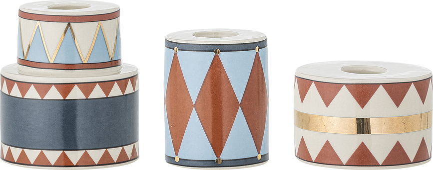 Bitja Bougeoirs de Noël, Lot de 3