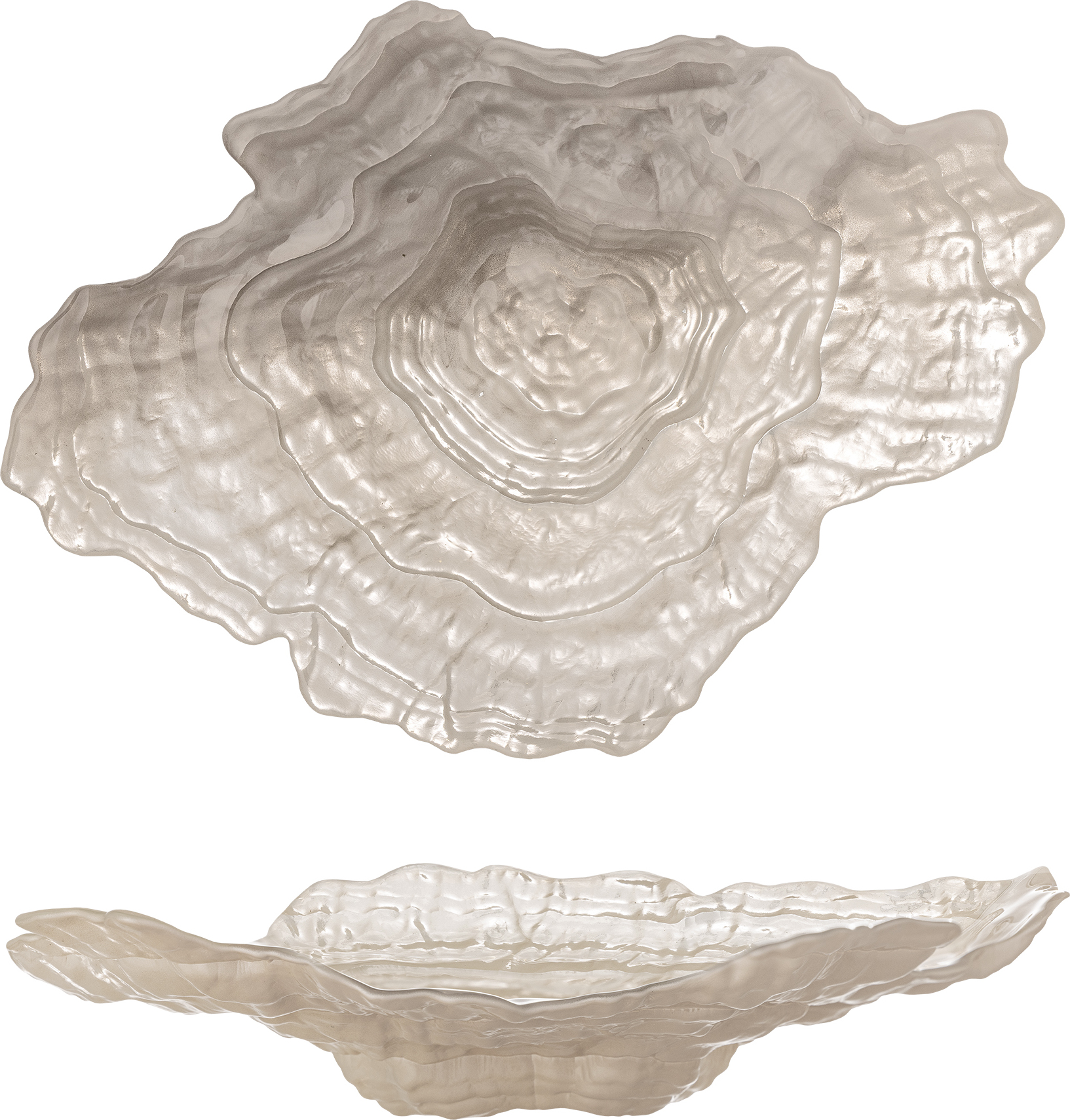 Bloomingville Aiku Dekoschale Glas 38 cm