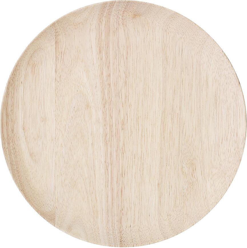 Bloomingville Assiette de table 30 cm, en bois