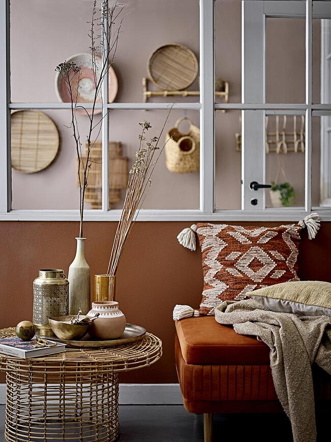 Bloomingville Βάζο, 25 cm, ιριδίζον, καφέ