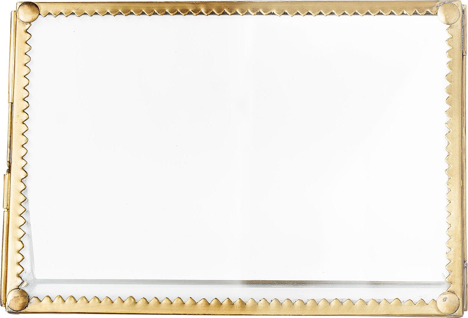 Bloomingville Bilderrahmen 17,5 x 12,5 cm goldfarben