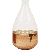 Bloomingville Bottle-shaped vase 36 cm copper glass
