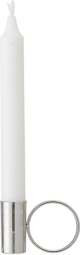 Bloomingville Bougeoir avec poignée, argenté