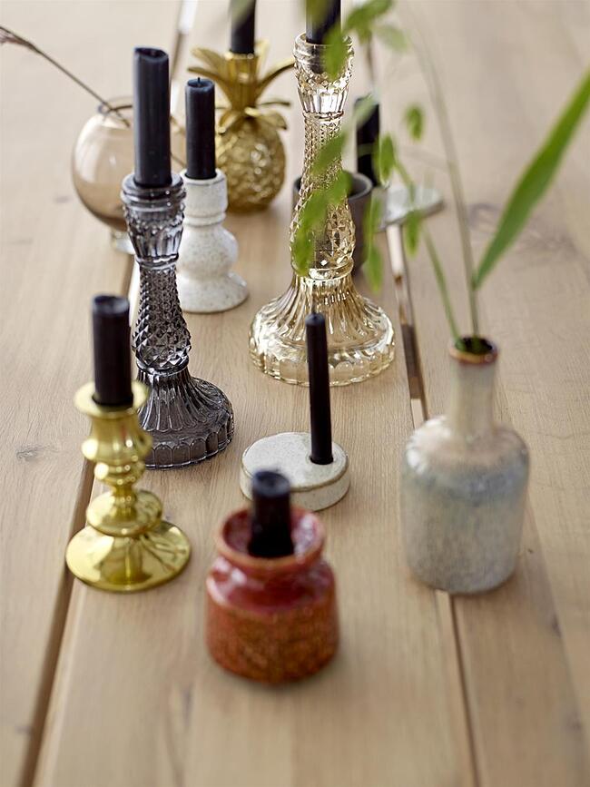 Bloomingville Bougeoir pour bougie droite, rond