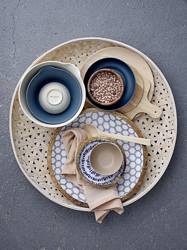 Bloomingville Cuillère 28,5 cm, en bois d'hévéa