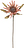 Bloomingville Fleur Artificielle Monnaie du Pape, 100 cm, rose