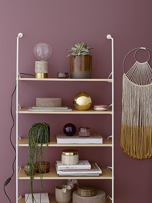 Bloomingville Κηροπήγια για ρεσό, 8 εκ., ροζ, 2 τμχ