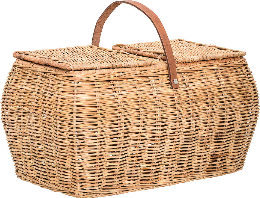 Bloomingville Korb 44 cm aus Rattan