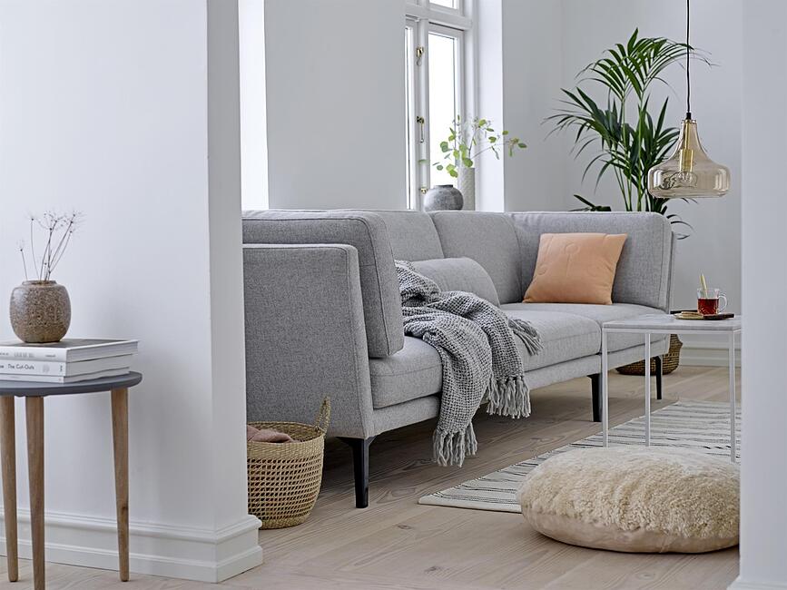 Bloomingville Lampa viseća 23 cm smeđa staklena