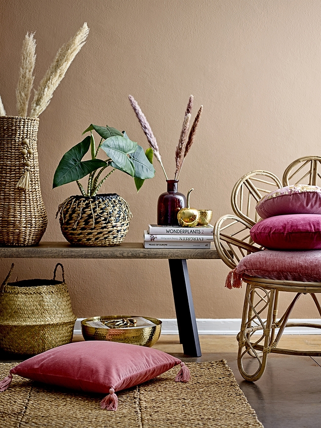 Bloomingville Panier de Rangement, 30 x 40 cm, en jonc de mer