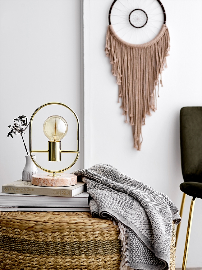 Bloomingville Couvre-lit, gris