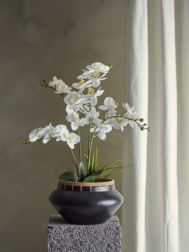 Bloomingville Plante Artificielle eucalyptus, en pot, taille L