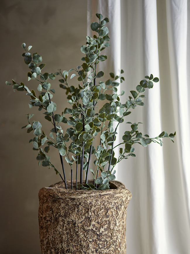 Bloomingville Plante Artificielle eucalyptus, en pot, taille L