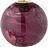 Bloomingville Porte-bougie boule, en verre, violet