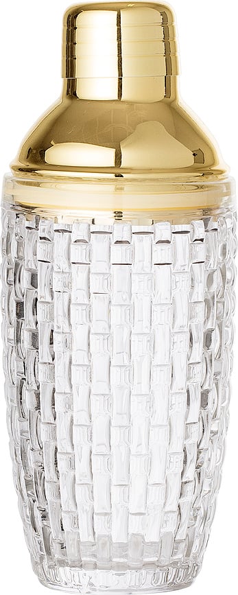 Bloomingville Shaker goldfarben aus Glas