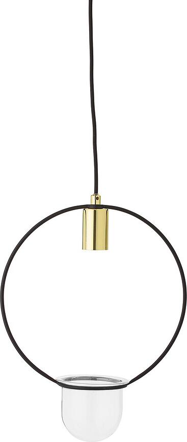 Bloomingville Viseča svetilka z lončkom, 38 cm