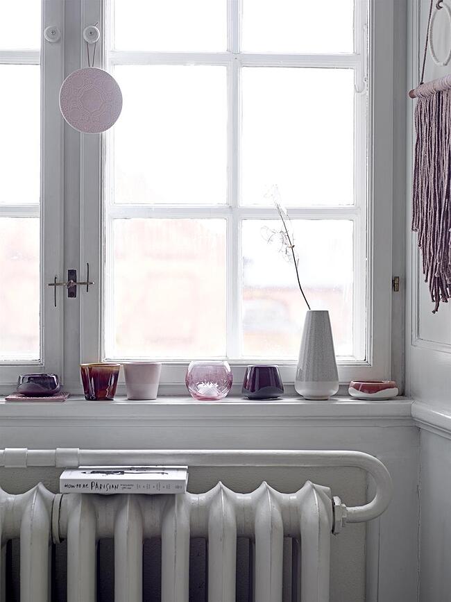 Bloomingville Svijećnjaci za lučice 8 cm ružičasti 2 kom