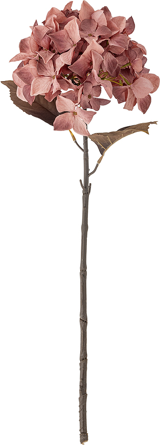 Bloomingville Τεχνητό Λουλούδι Ορτανσία, 65 cm, ροζ