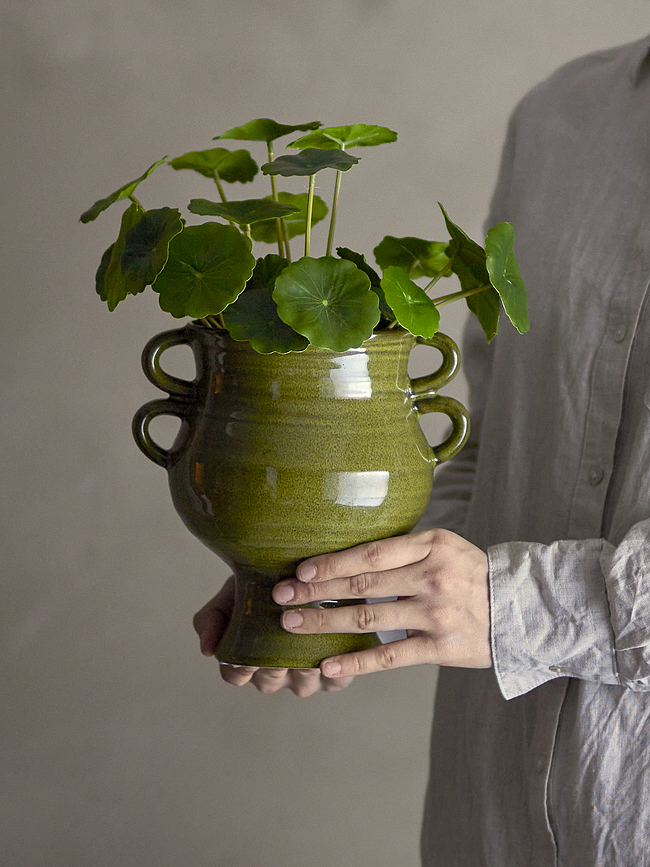 Bloomingville Τεχνητό Φυτό, Centella, σε γλάστρα, S