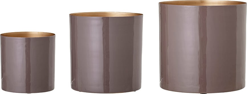 Bloomingville Tegla ljubičasta 3 kom.