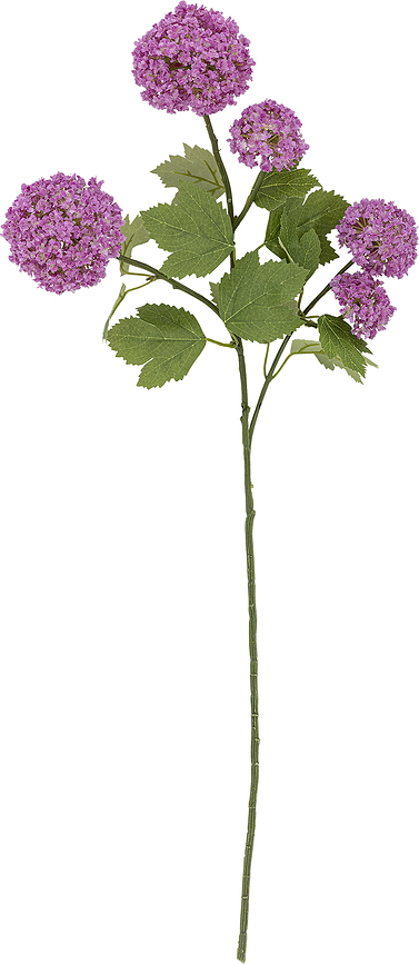 Bloomingville Umetna roža hortenzija, 73 cm, fuksija