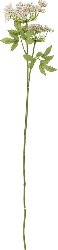 Bloomingville Umetna roža podagrycznik, roza