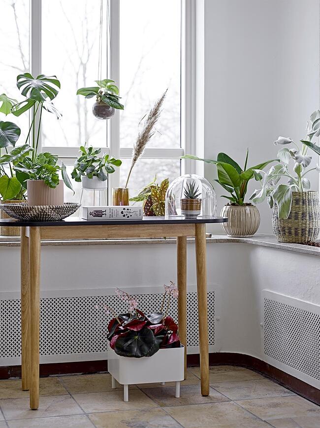 Bloomingville Vaza 25 cm smeđa opalizirajuća