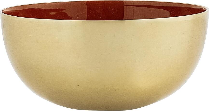 Bloomingville Zdjela 900 ml aluminijska narančasta zlatna