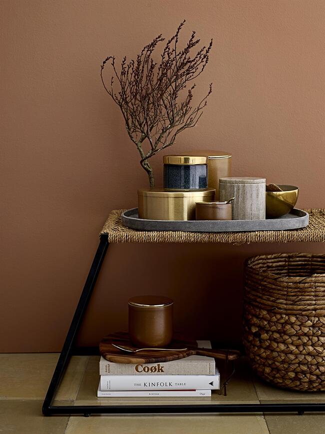 Bloomingville Zdjela 900 ml aluminijska narančasta zlatna