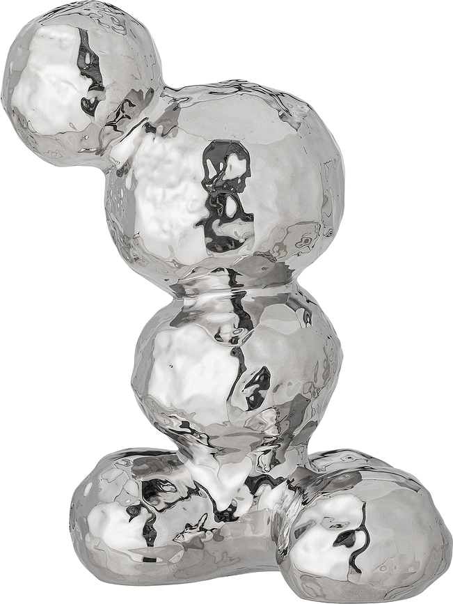 Bobby Dekorativna figurica, 33,5 cm, srebrna