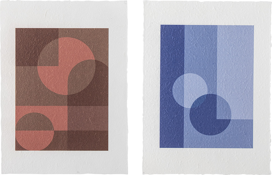 Bogi Affiches 25,5 x 35 cm, Lot de 2