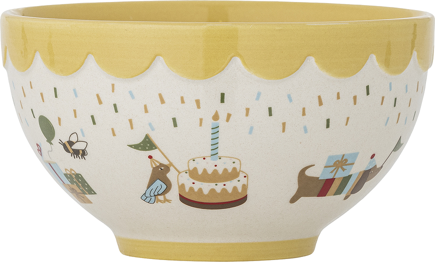 Cuenco infantil Celebrate, 500 ml, amarillo