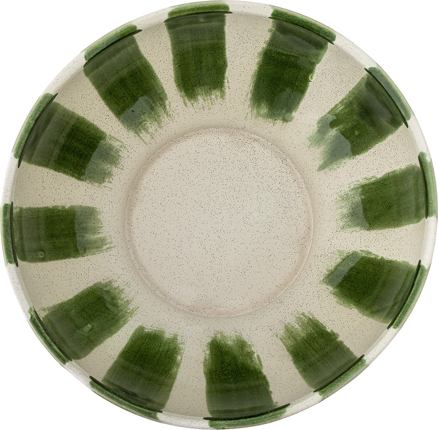 Bol para servir Shakti, 26 cm, verde