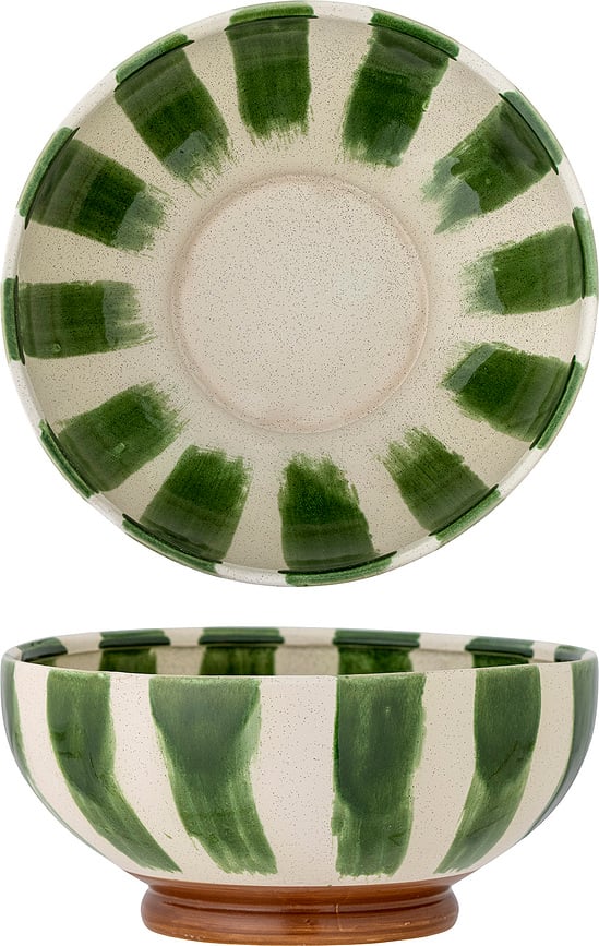 Bol para servir Shakti, 26 cm, verde