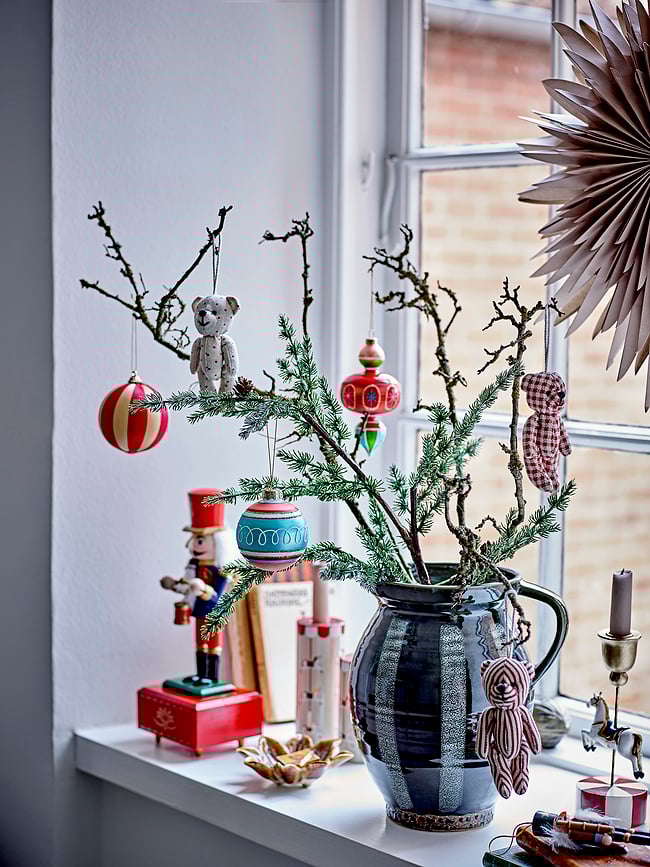 Bola de Navidad de gato, 7 cm