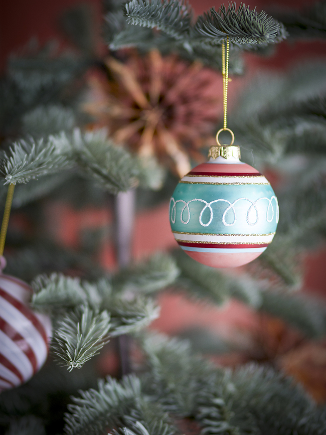 Bola de Navidad de gato, 7 cm