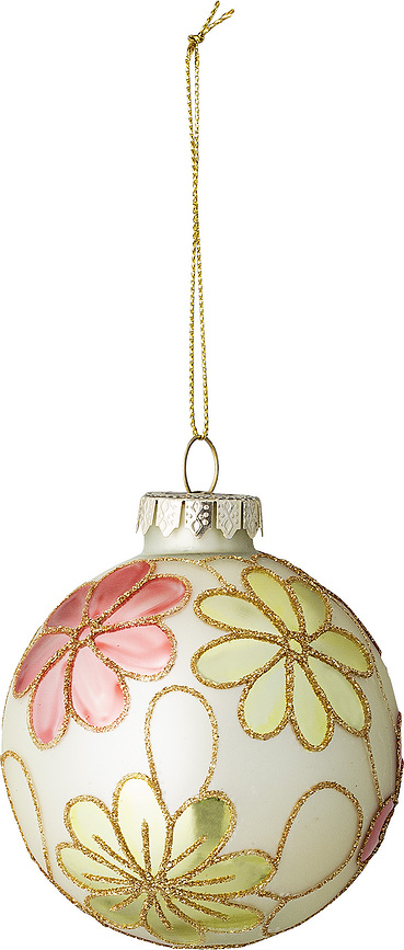 Bola de Navidad Xavia, 8 cm