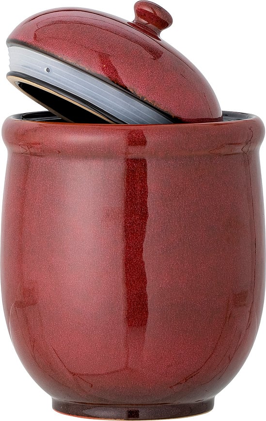 Bote Jenifer, 1,1 l, rojo