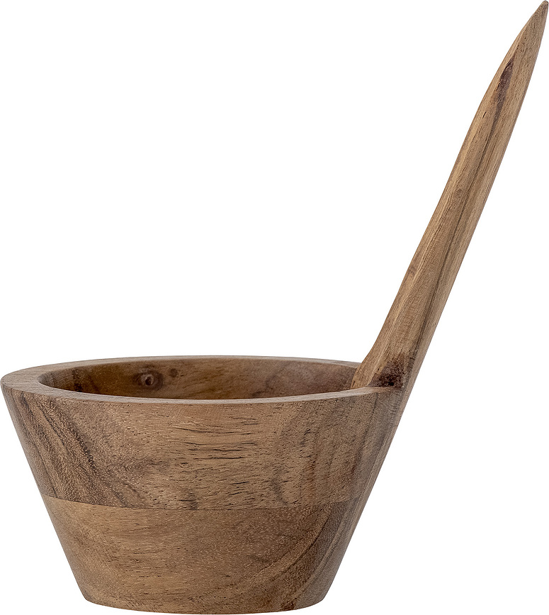 Bote para hierbas Vanaya, de madera de acacia