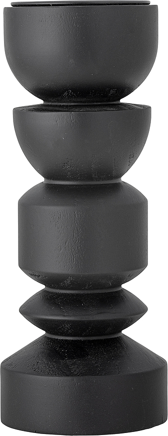 Bowen fekete Gyertyatartó klasszikus gyertyához