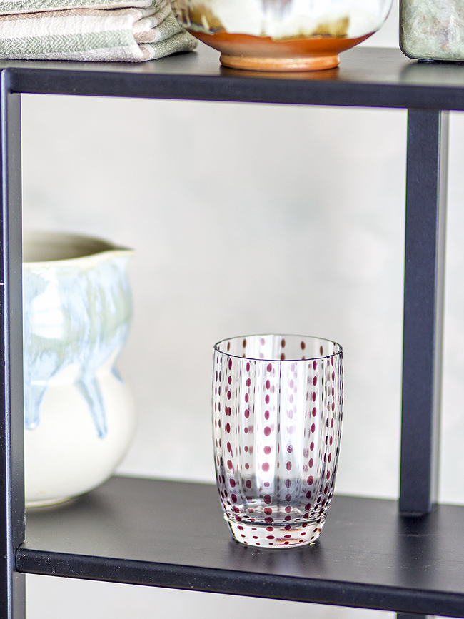 Brinley Verres 350 ml, bleus, Lot de 4