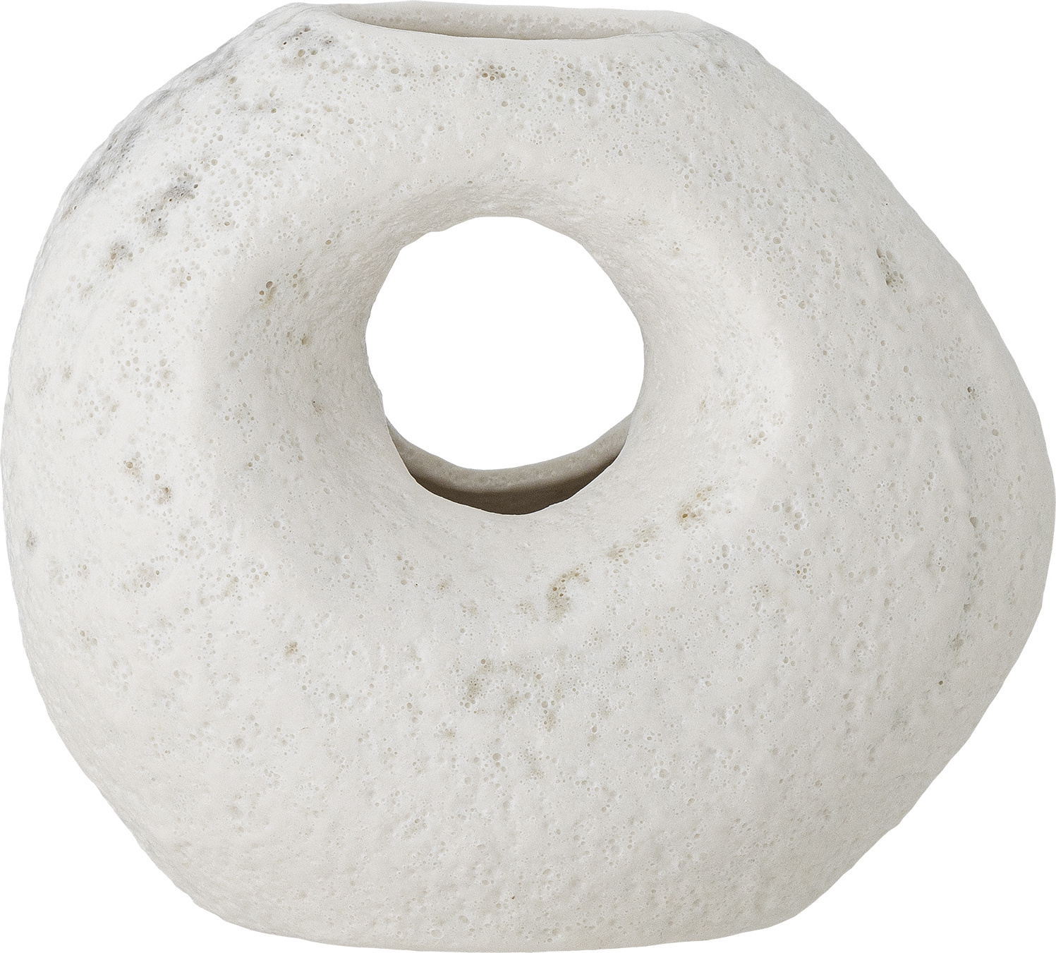 Caia Dekorative Vase 11 cm weiß