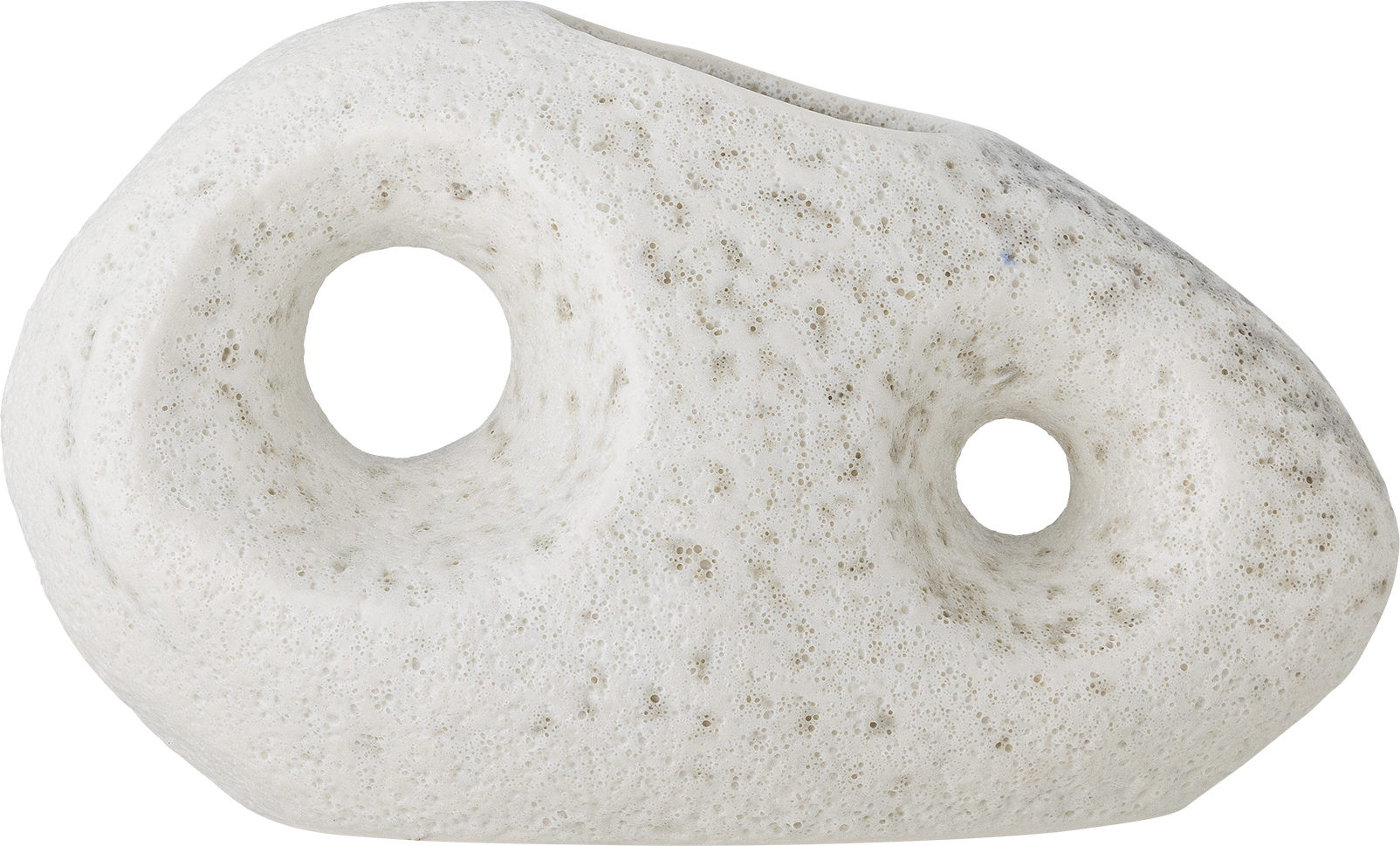 Caia Dekorative Vase 16 cm weiß
