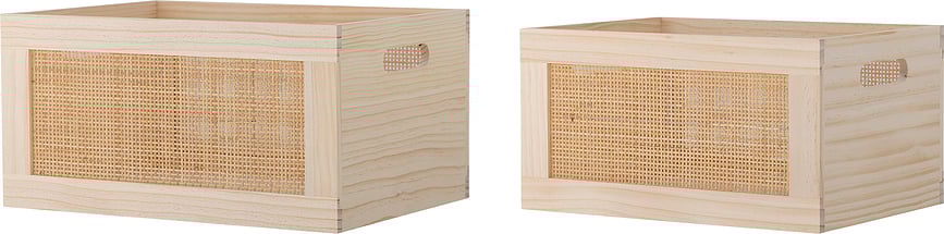 Cajas organizadoras Piana, Pack de 2