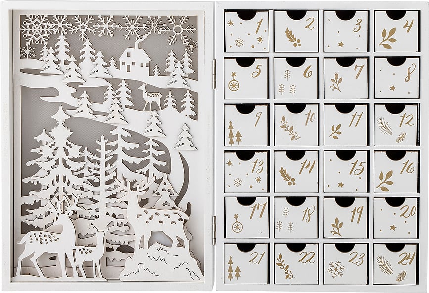 Calendario de Adviento con luces Elimar