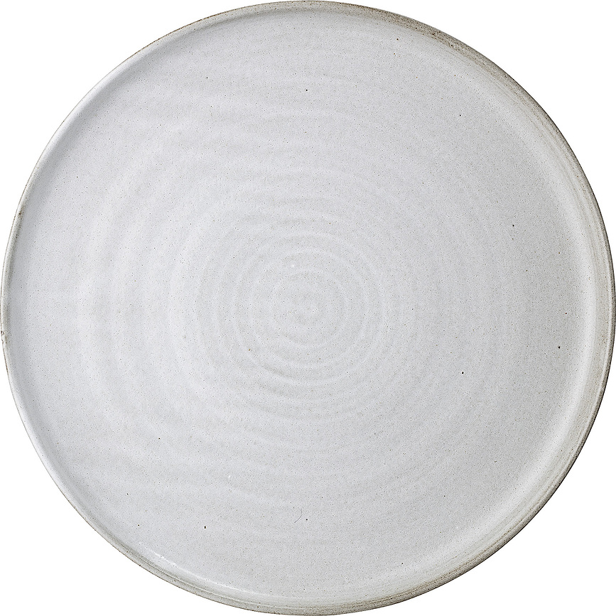 Camellia Assiette plate, grise