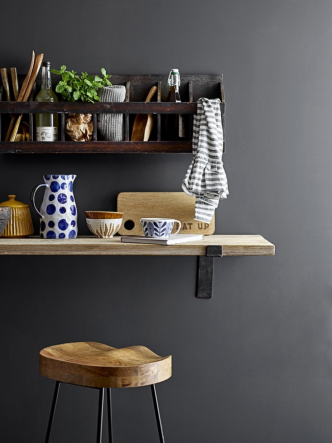 Camellia Skleda, 13 cm, modra, s pikami